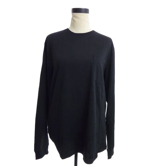 Everlane Tops - NWT Everlane Black Long Sleeve Uniform Pocket Tee M Shirt